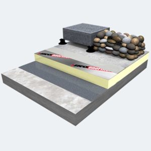 Single Ply Warm Ballasted Roofing System