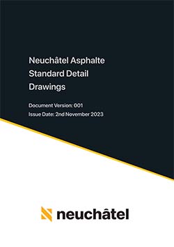 Neuchâtel Asphalte Standard Detail Drawings Cover