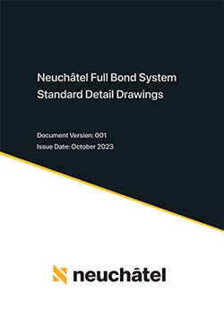 Neuchâtel Mastic Asphalt Full Bond System Detail Drawings