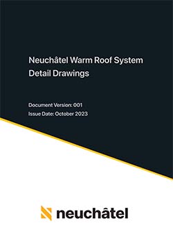 Neuchâtel Mastic Asphalt Warm Roof System Detail Drawings